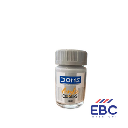 DOMS Acrylic Colour - 400 Silver 15ML